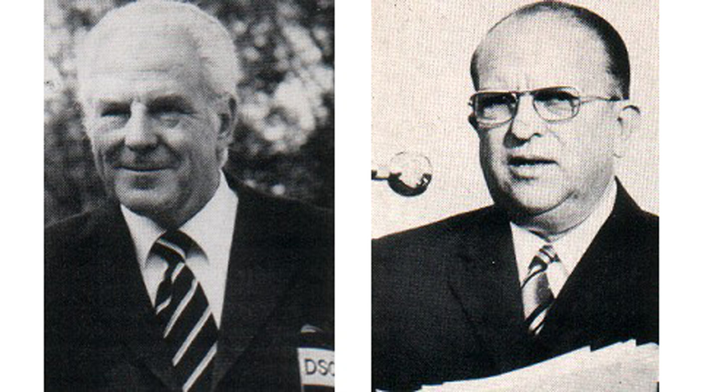 Egon Große-Boymann und Robert Heitkamp